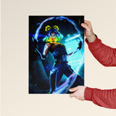 Neon – Valorant Radiant Speed Poster